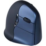 Evoluent Vertical Mouse 4 VM4RW Ergonomische muis Radiografisch Optisch Zwart, Zilver 6 Toetsen 2800 dpi Ergonomisch