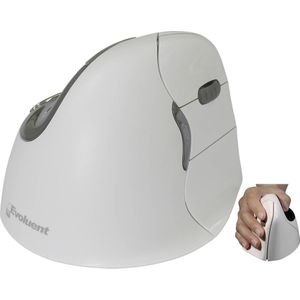 Evoluent VerticalMouse4 Bluetooth rechtshandig voor Mac | ergo ergonomische muis draadloos bluetooth computermuis bedraad