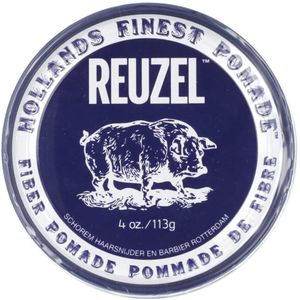 Reuzel - Hollands Finest Pomade Strong Fibrous Pomada On Water Base Navy 113G