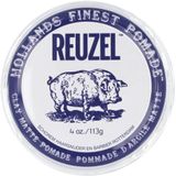 Reuzel Clay Matte Pomade Pig Haar Klei - 113 gr