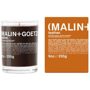 Malin + Goetz Geurkaars Candles Leather Scented Candle
