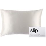 Slipsilk - Kussensloop - Wit - Zijde - Inhoud 1 stuk