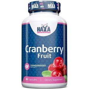 Haya Labs - Cranberry 800mg - Voedingssupplement - 30 Tabletten