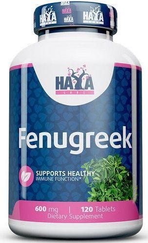 Haya Labs - Fenegriek - 600 mg - 120 Tabletten