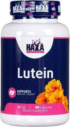 Haya Labs - Luteïne 6mg - 90 Capsules - Ondersteunt Ooggezondheid