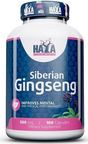 Haya Labs - Siberian Ginseng - 100 Capsules - 500mg