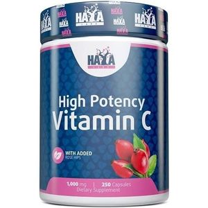 Vitamin C With 1000mg Rose Hips Haya Labs 250caps