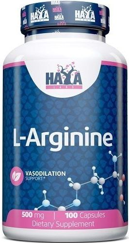L-Arginine 500mg Haya Labs 100caps