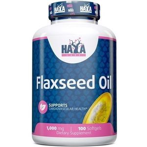 Flaxseed Oil Haya Labs 100softgels