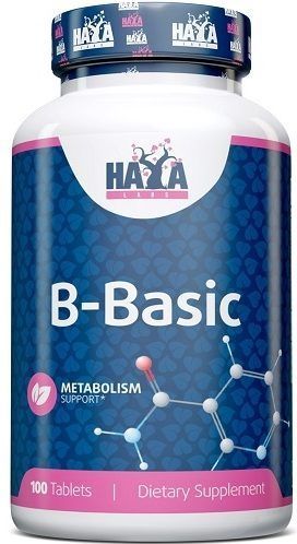 Haya Labs - B-Basic - Vitamine B - 100 Tabletten