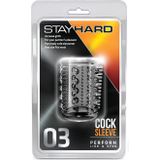 Stay Hard Cock Sleeve 03 - Transparant