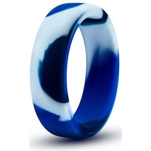 Blush Cockring PERFORMANCE SILICONE CAMO Blauw