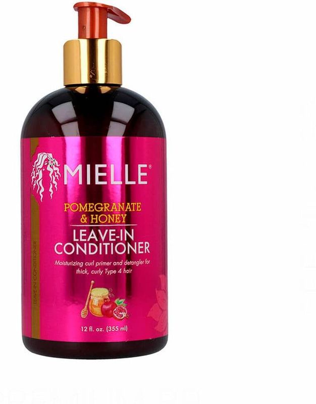 Mielle - Pomegranate & Honey - Leave-In Conditioner - 355 ml - Voor Golvend en Krullend Haar