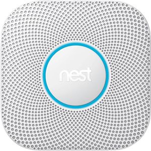 Google Nest Rook- En Koolmonoxidemelder Protect + Batterij | Brandbeveiliging