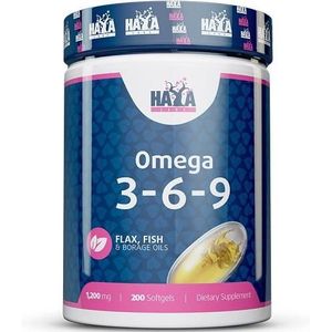 HAYA LABS - Omega 3-6-9 - Vetzuren - 100 Softgels
