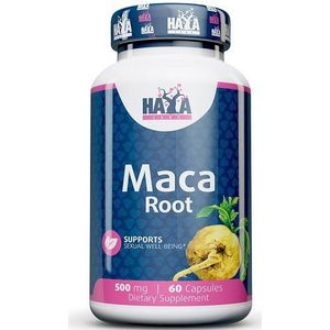 Haya Labs - Maca 500mg - Voedingssupplement - 60 Capsules