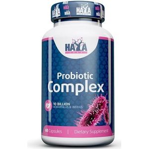 Haya Labs Sportsupplement 10 Billion Acidophilus & Bifidus Probiotic Complex - 60 Capsules