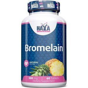 Haya Labs - Bromelain - 60 Caps - 500mg - Plantaardig Enzym