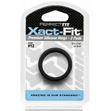 #12 Xact-Fit Cockring 2-Pack - Black