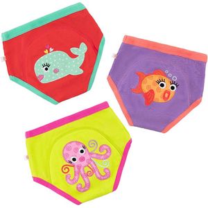 Zoocchini Trainingsbroekjes Ocean Girl 3 stuks