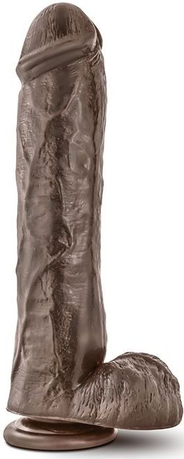 Dr. Skin - Mr. Savage Dildo Met Zuignap 29 cm - Chocolate