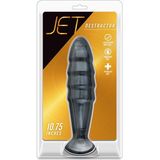 Buttplug Jet Destructor - Metallic Zwart