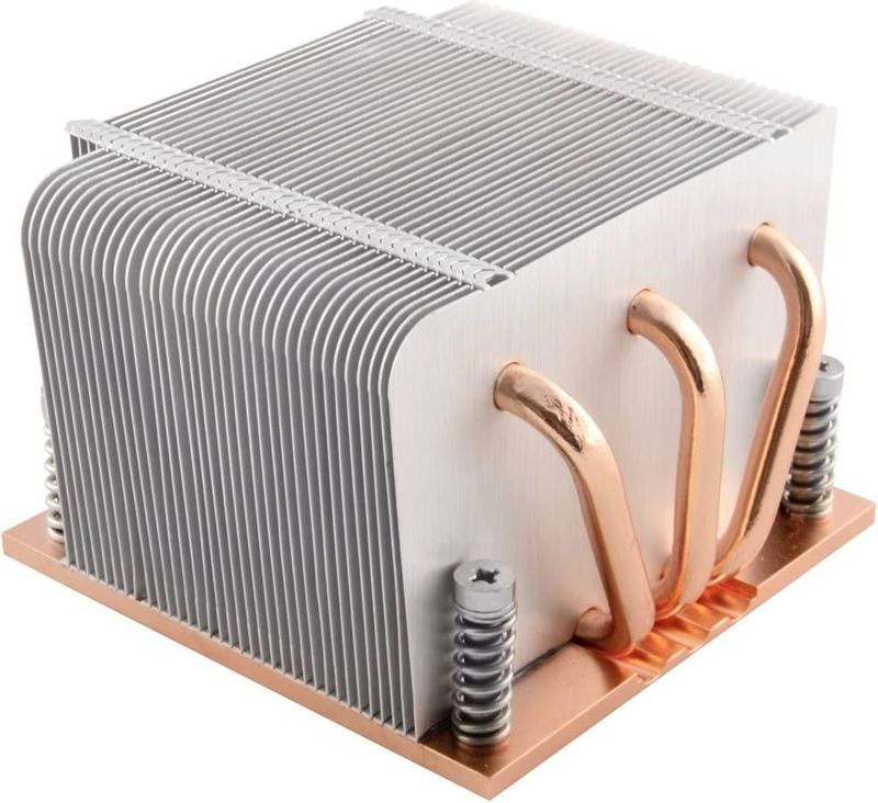 Dynatron - K-618 - Processorkoeler - Zilver - Passief voor LGA 1155/1156