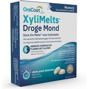 XyliMelts - Munt vrij | Voor droge mond