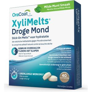 XyliMelts - Milde munt | Voor droge mond