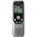 Philips DVT1250 dictaphone Intern geheugen & flash-kaart Zwart, Grijs