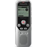 Philips DVT1250 dictaphone Intern geheugen & flash-kaart Zwart, Grijs