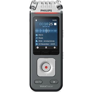 Philips Dictafoon Voicetracer 8 Gb (dvt6110)