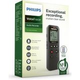 Philips VoiceTracer 8 kHz Zwart
