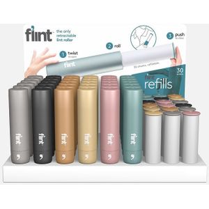 Flint - Pluizenroller Metallic - Kunststof - Roségoud