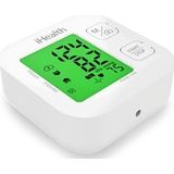 iHealth Track KN-550BT - Bloeddrukmeter Bovenarm Hartstichting - Klinisch Gevalideerd - Hartslagmeter - Bluetooth - Smartphone App - Onregelmatige Hartslag - Geheugen - Gemiddelde Laatste 3 Metingen - WHO Stoplicht Indicator - Manchet 22 - 42 cm