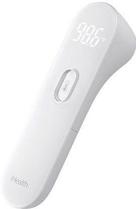 iHealth - No-Touch Infrarood Thermometer - Digitale Thermometer - Wit - Kunststof