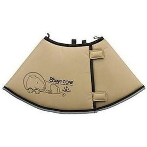 Comfy Cone Hondenkraag Extra Lang Small - Kaki