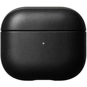 Nomad Lederen Case - geschikt voor Airpods Case 3e generatie - Black
