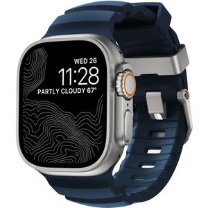 Nomad Rocky Point Bandje - Geschikt voor Apple Watch - Blauw