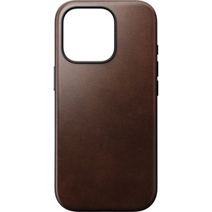 Nomad Modern Leather Case iPhone 16 Pro  Rustic Brown  Horween