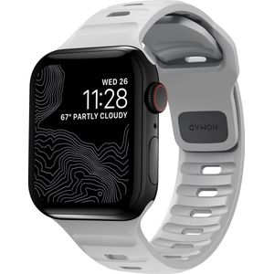 Nomad Sport Apple Watch siliconen bandje (lunar gray)