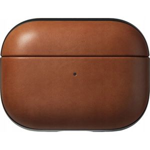 Nomad - Modern Leather Case - Hoesje - English Tan - Voor AirPods Pro 2