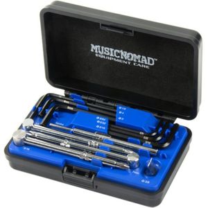 MusicNomad Premium Gitaar Tech Truss Staafsleutel Set - 11 stuks MN235