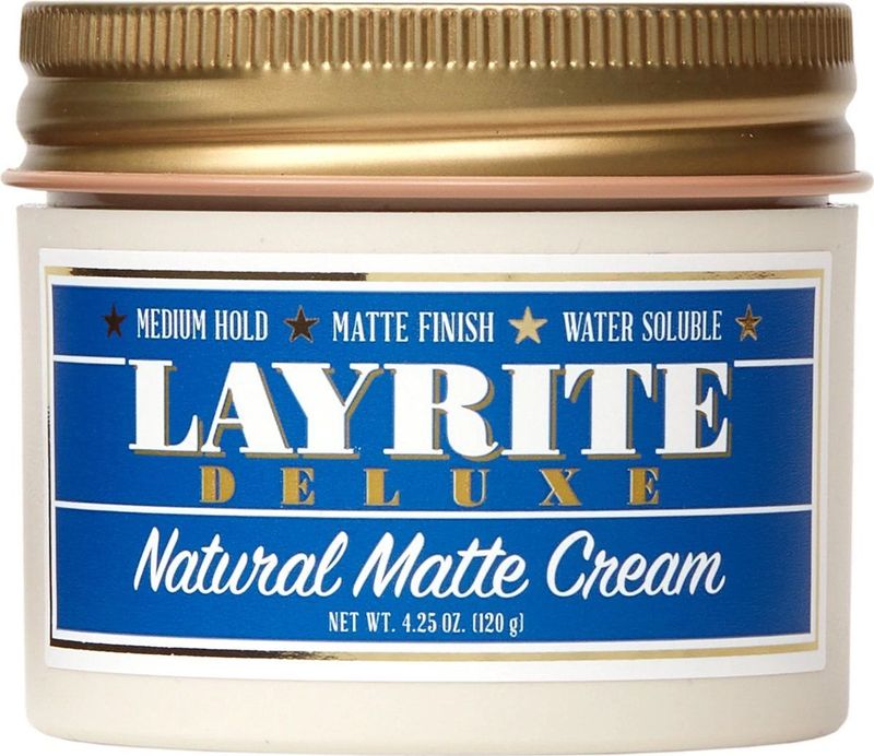 Layrite - Natural Matte Cream - 120 gr - Haarcrème