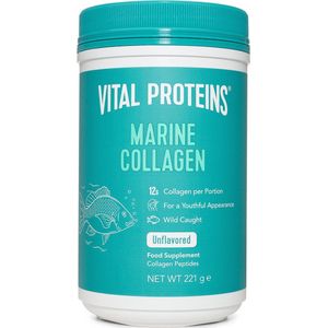Vital Proteins Collageen Poeder - Marine Collagen - Eiwitsupplement - 221 gram (18 doseringen)