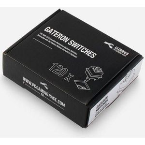 Glorious PC Gaming Race - Gateron Groene Schakelaars - Transparant - 120 stuks