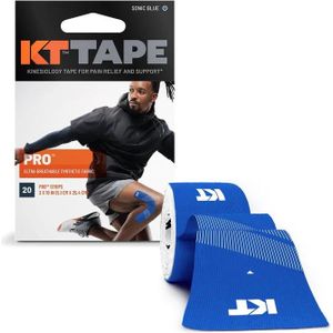 KT Tape Pro Strips - Donkerblauw - 20 Stuks - Kinesiologie Tape
