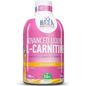 Haya Labs - Advanced Liquid L-Carnitine - 500ml - Oranje - 1000mg per dosering