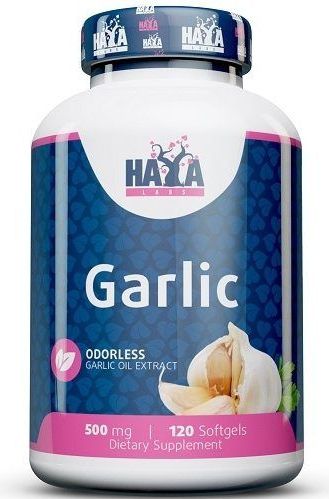 Haya Labs - Orderless Garlic - Voedingssupplement - Geurloos - 120 Softgels