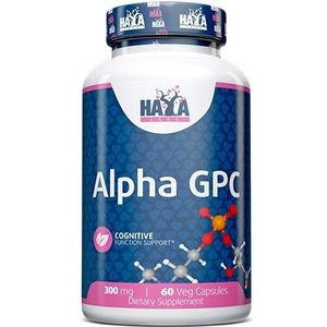 Haya Labs Alpha GPC 300 mg - 60 Capsules
